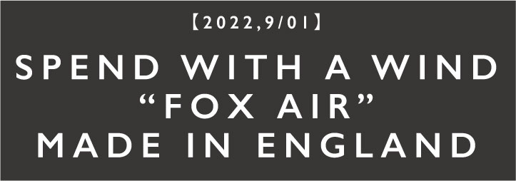 福岡-オーダースーツ-ベルグラヴィア＆サンズ-オーダーシグネットリング-英国-ブリティッシュ　FOX-BROTHERS-FOX-AIR